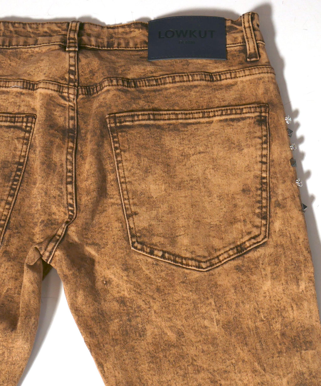 Kargo Savour Letters Jeans Khaki