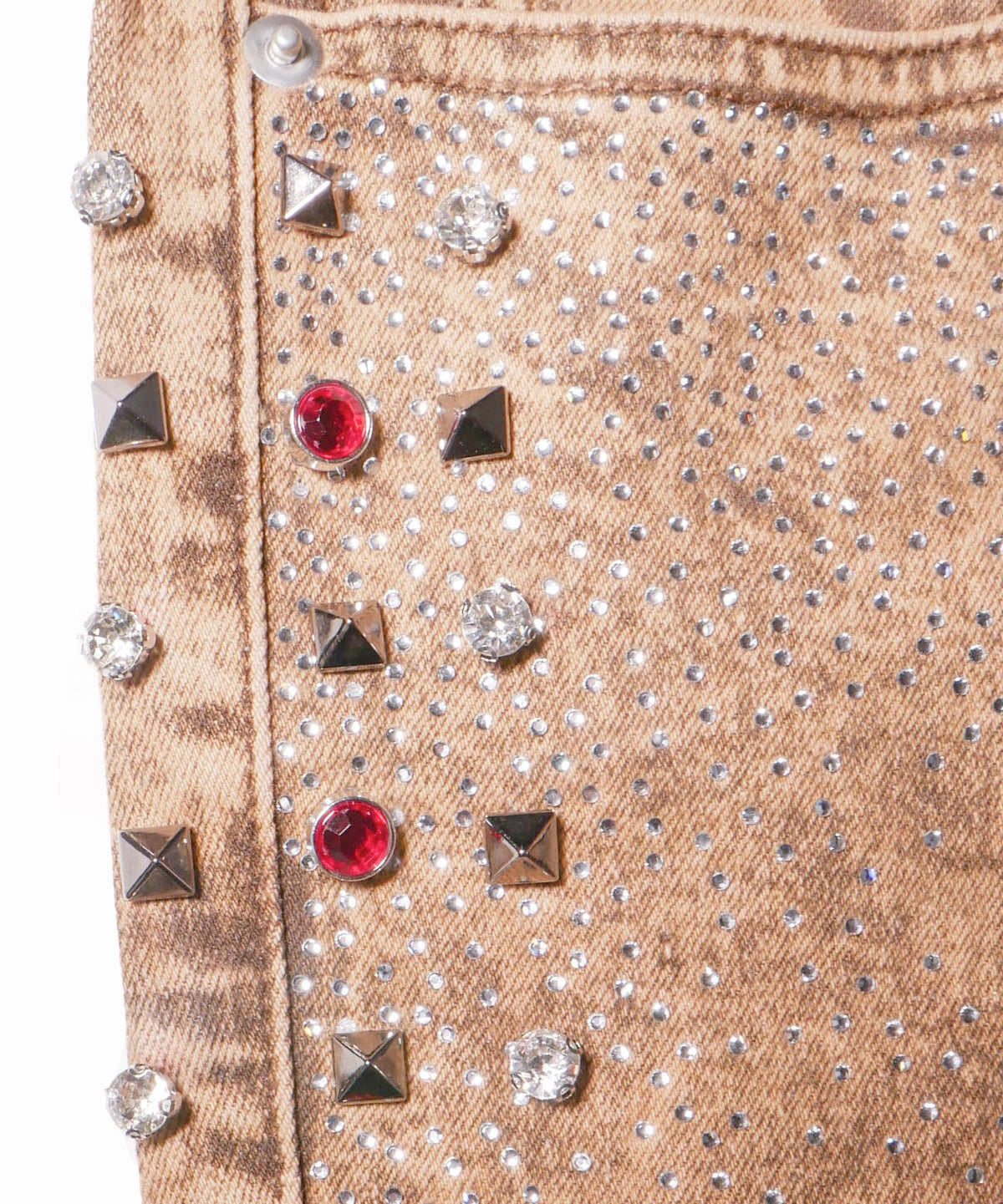 Kargo Savour Letters Jeans Khaki