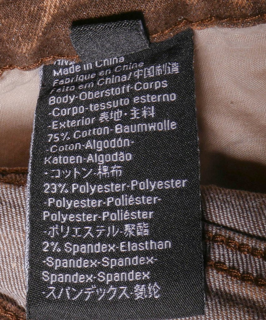 Kargo Savour Letters Jeans Khaki