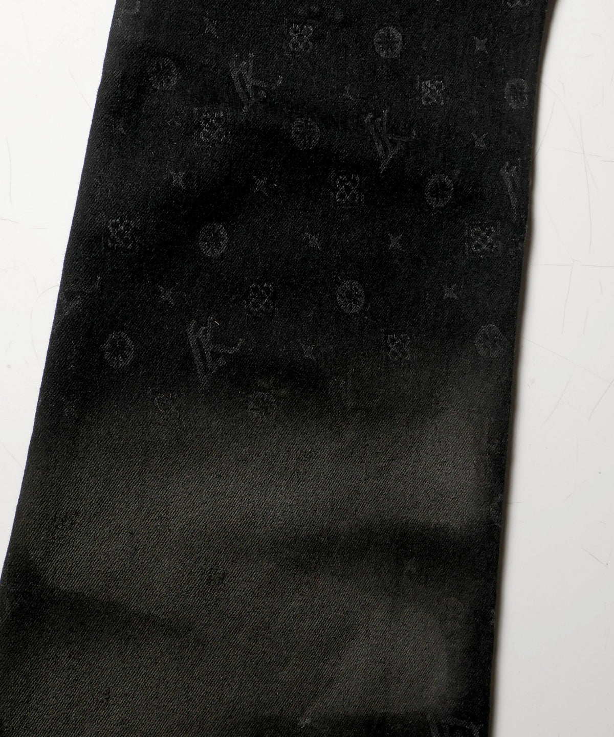 Monogram Splash Crystal Jeans Black