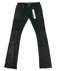Kargo Stud Crystal Jeans Black