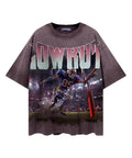 Higher Crystal Tee Charcoal Wash