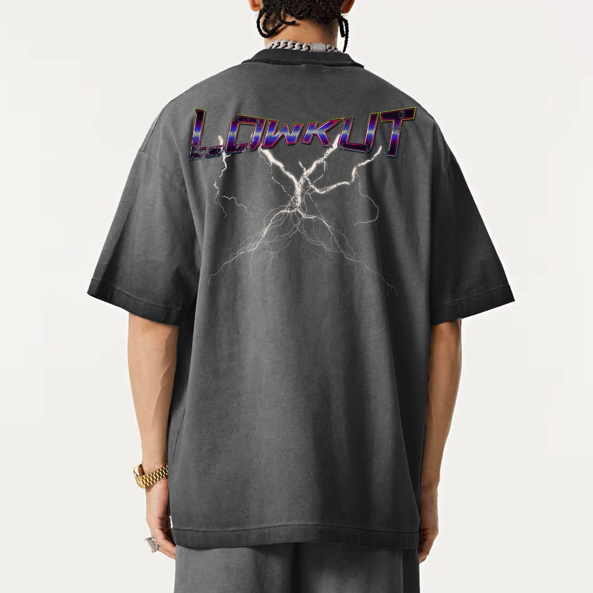 Destroyer Crystal Tee Black Wash