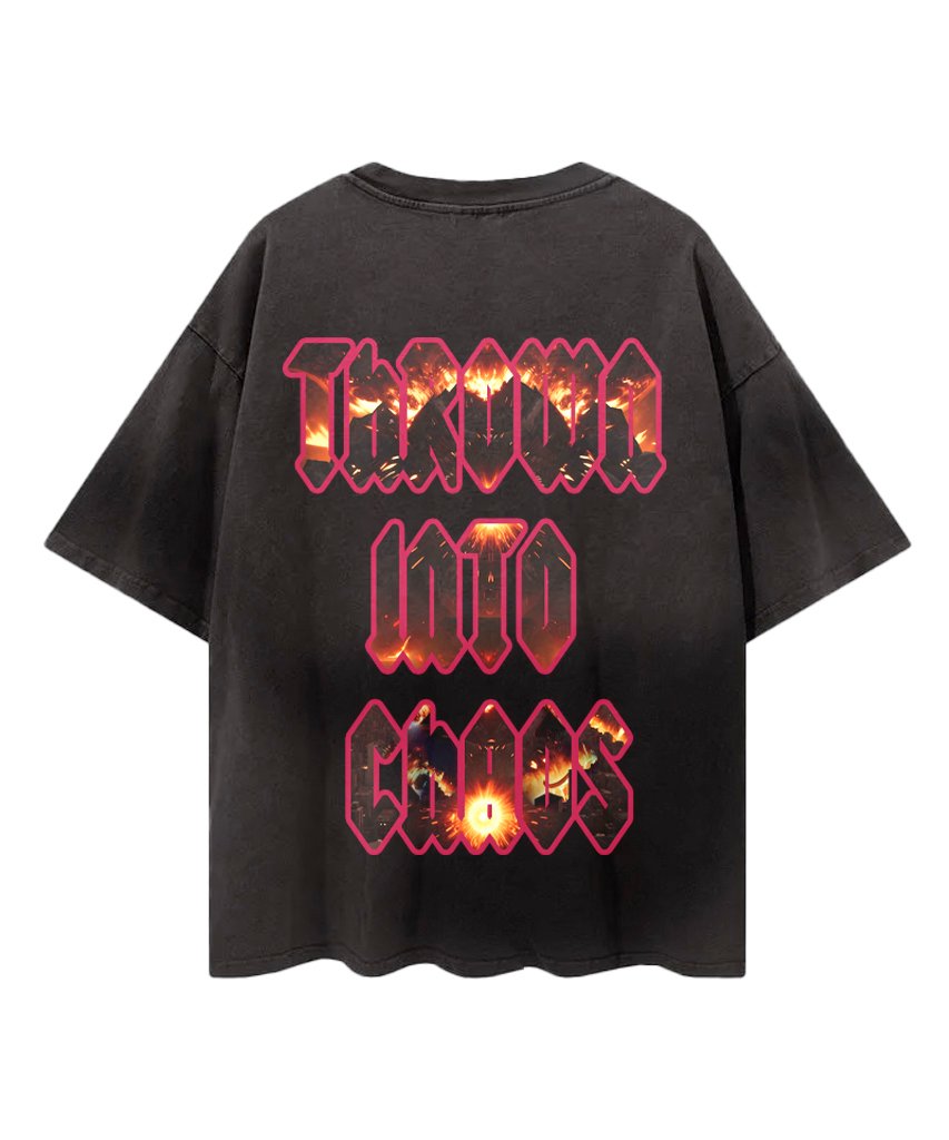 Doom Crystal Tee Black Wash