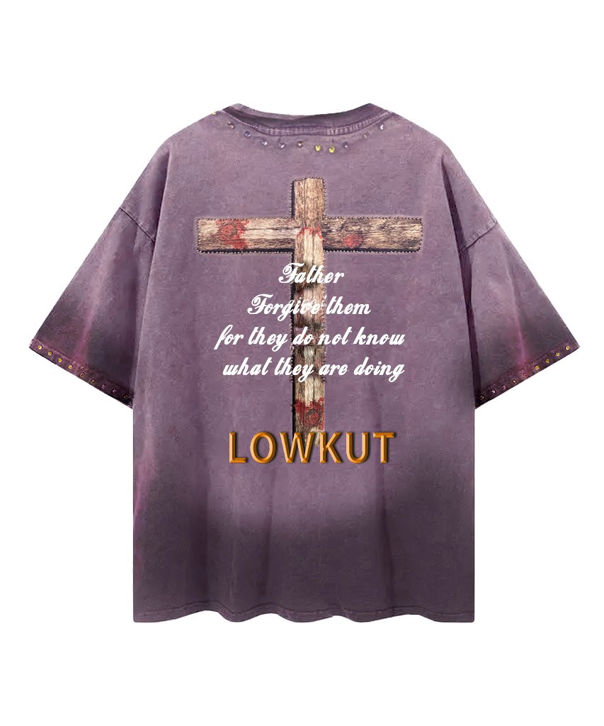 Tear of God Rainbow Stone Tee Dark Maurve