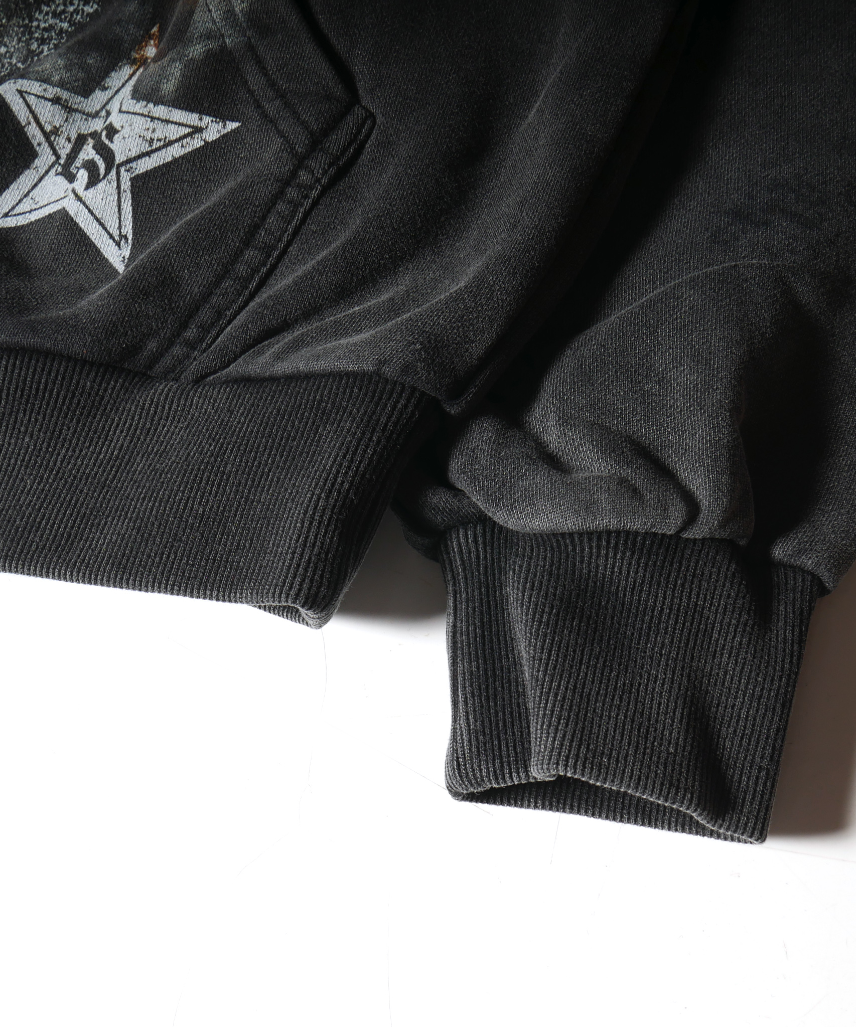 Belair Jumbo Crystal Hoodie Black Wash - Image 4