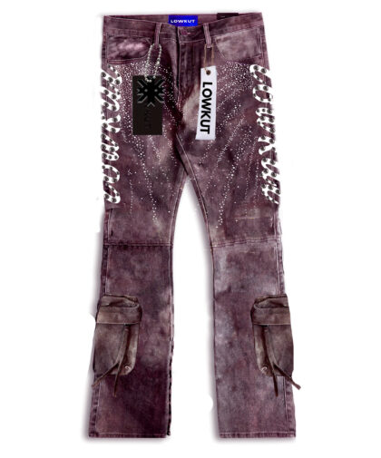 Kargo Savour Letters Jeans Khaki