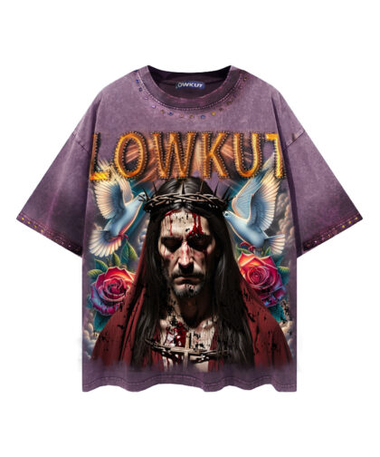 Tear of God Rainbow Stone Tee Dark Maurve
